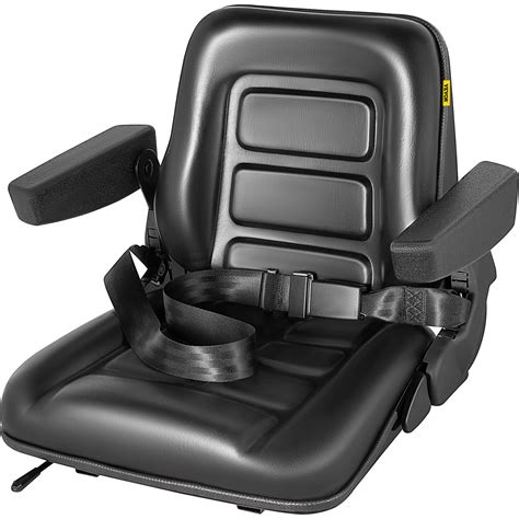 skid steer seat with armrests|armrest for forklift.